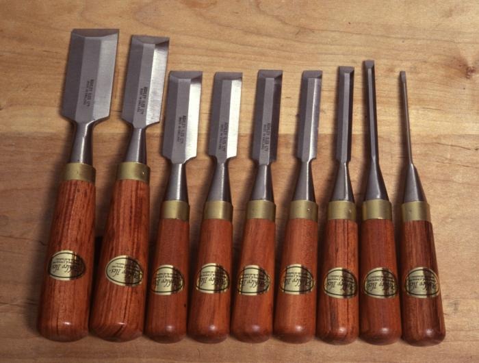 American Pattern Beveled Edge Chisels by Ashley Iles